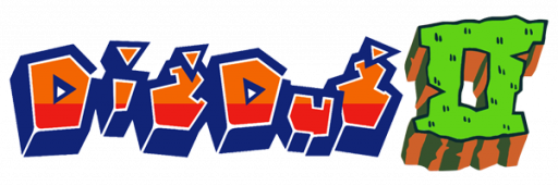 Dig Dug II (Japan) logo